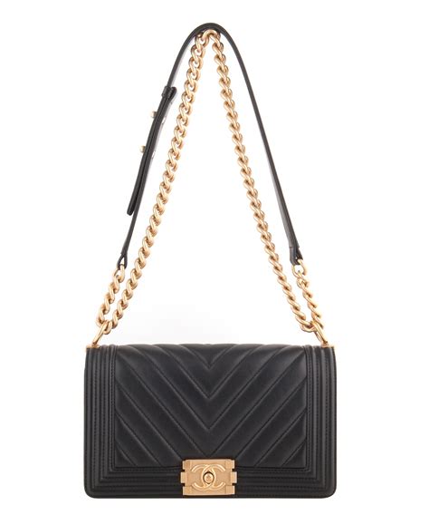 chanel boy chevron green|chanel black boyfriend bag.